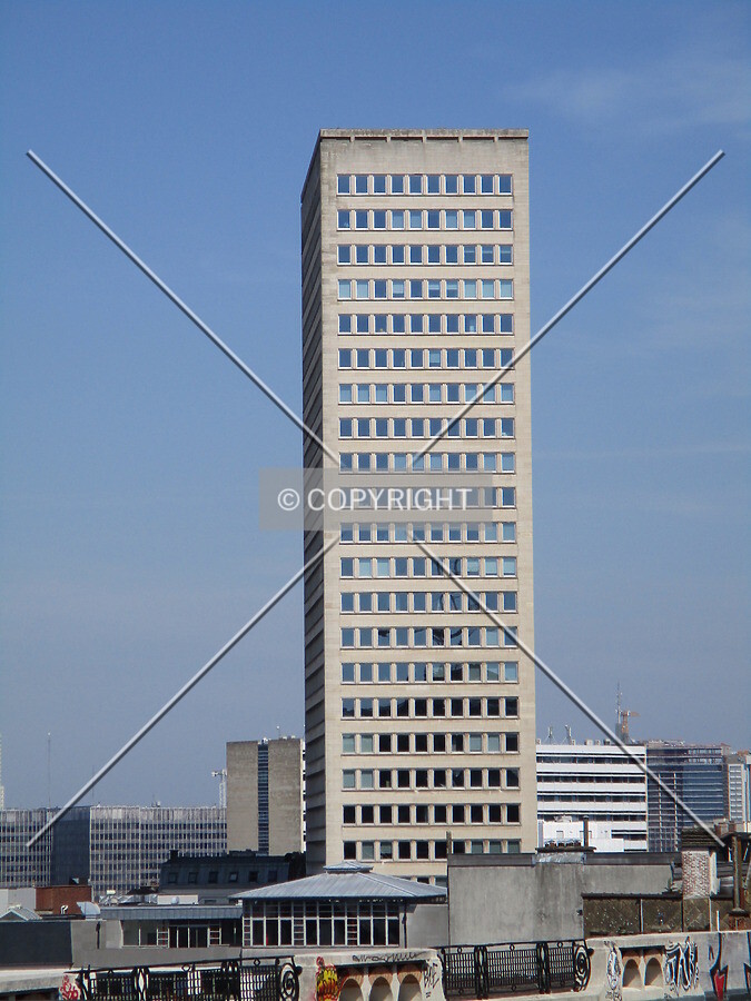 View from Place Poelaert