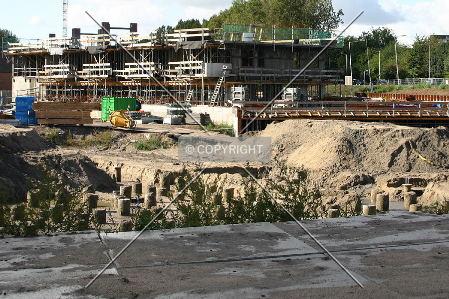 Foundation of the tower