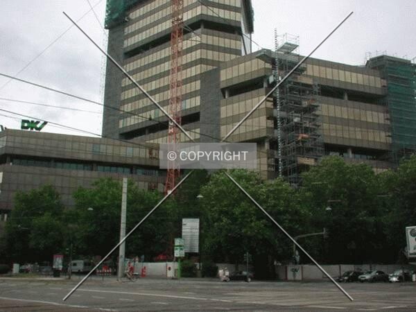 View showing renovation