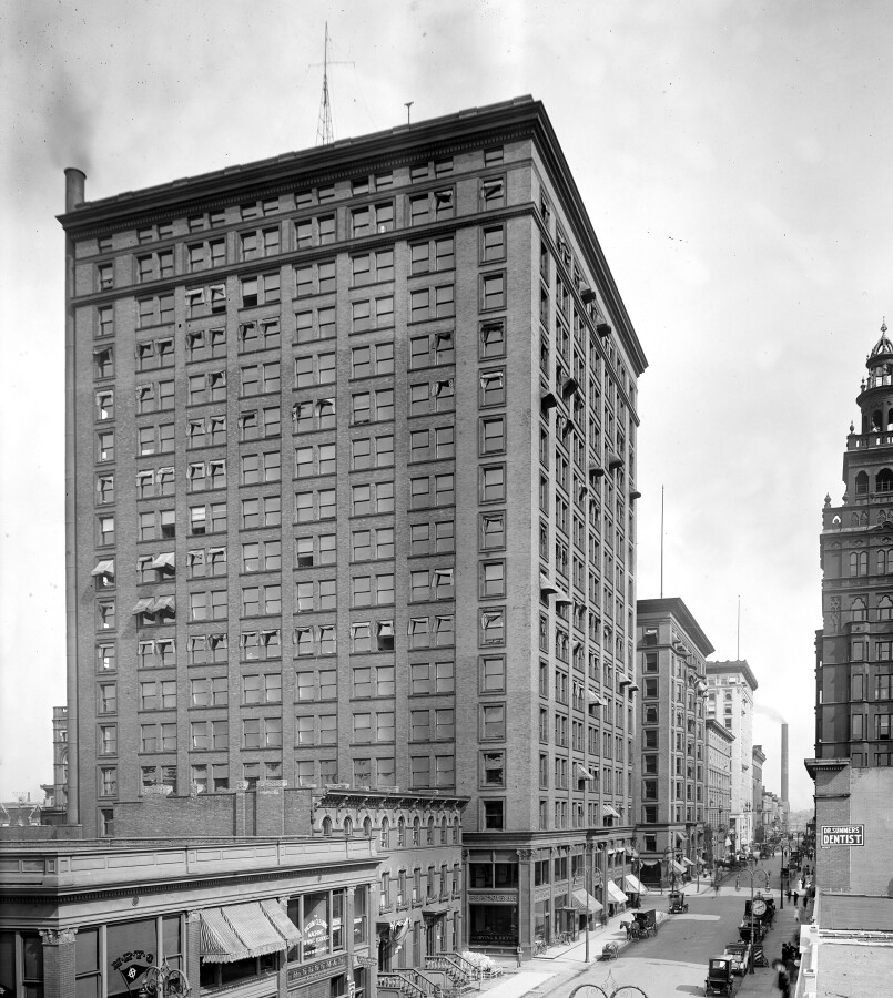 Vintage view from the west