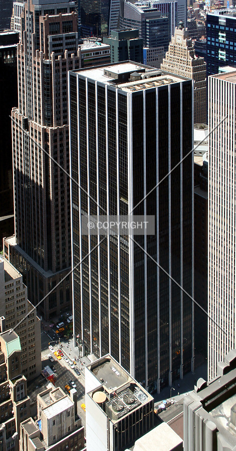 Looking southwest from GE Building observation deck