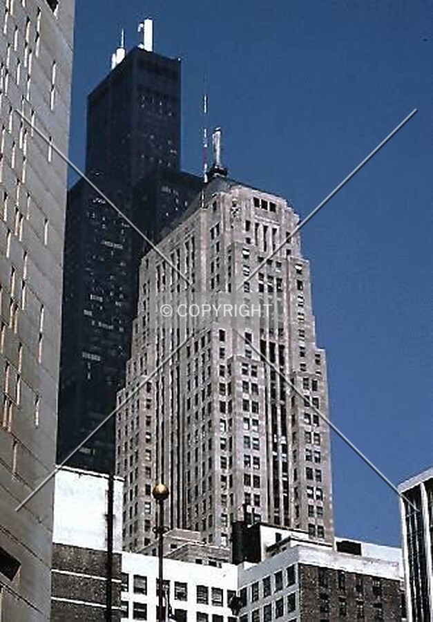 Vintage view from the southeast