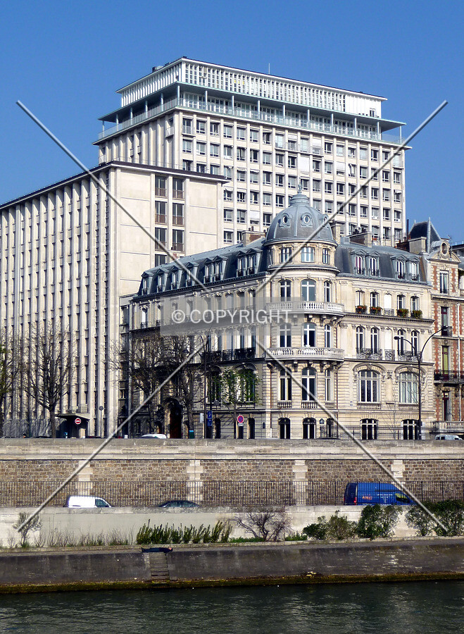 View from the west, from Ile Saint-Louis