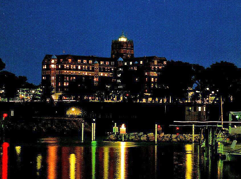 Vintage view from the northwest