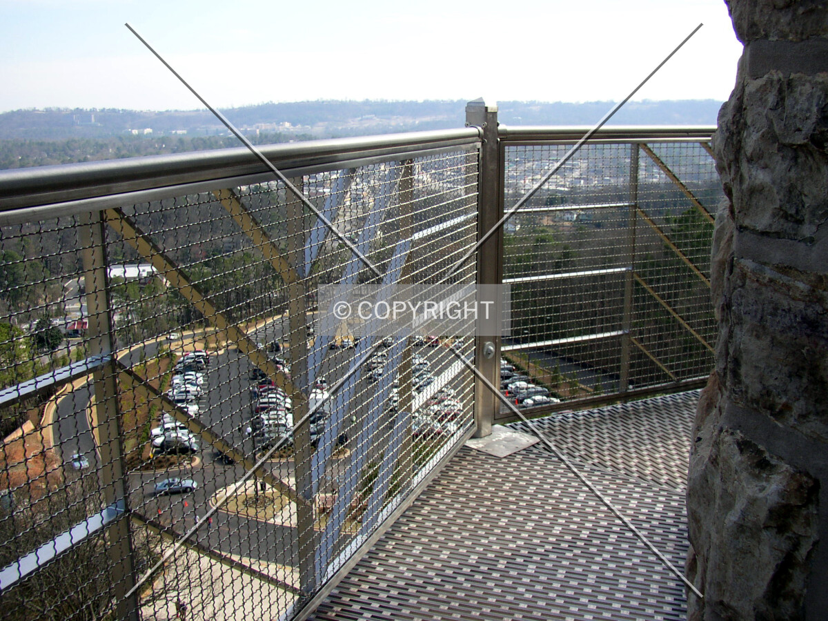 View of the observation deck