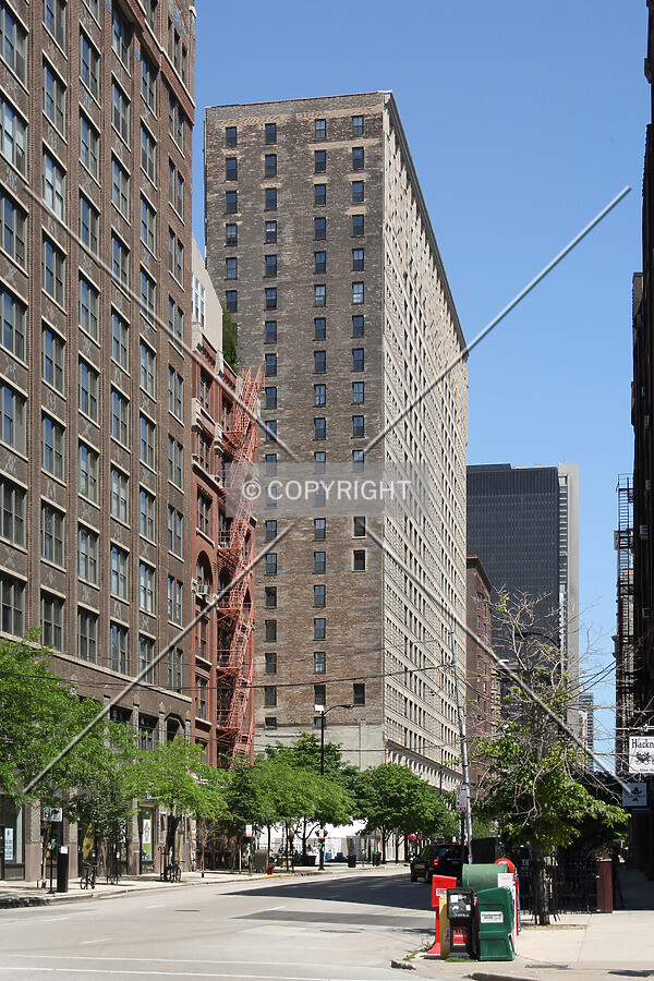 View from West Polk Street