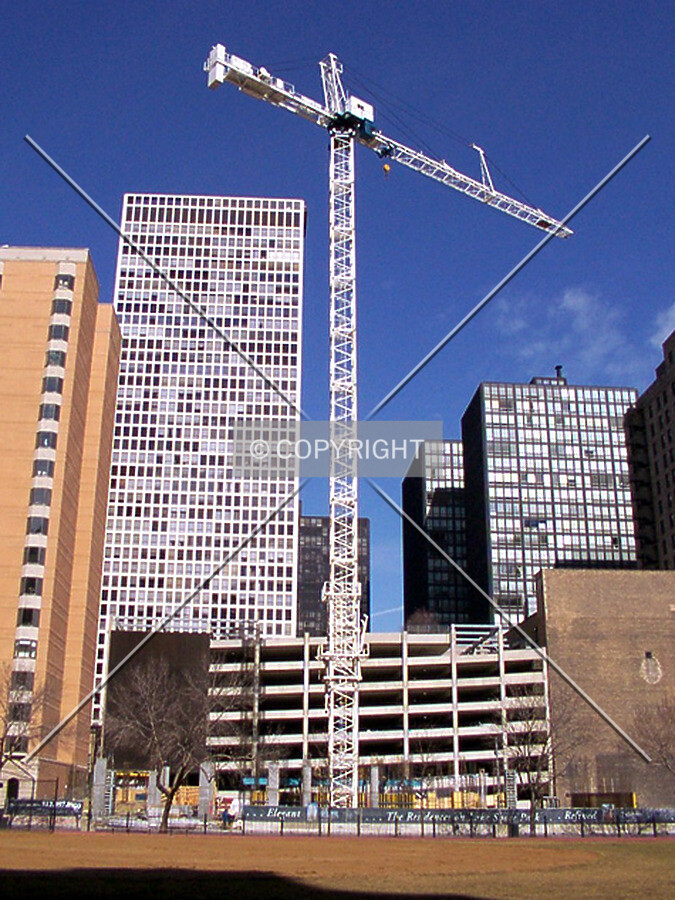Building site from the south