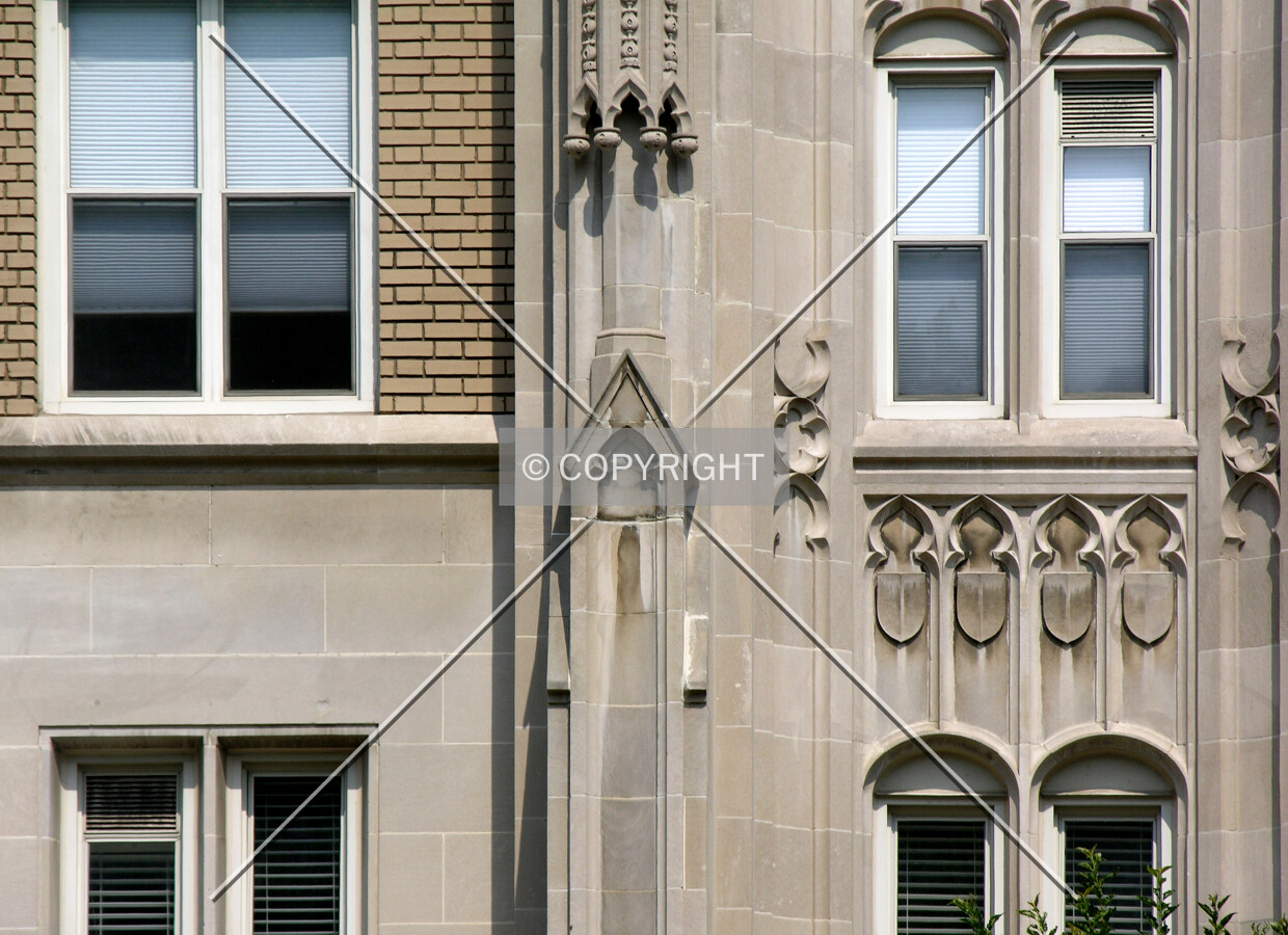 Western facade