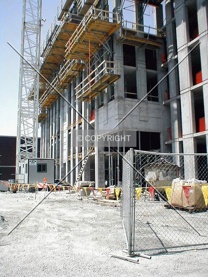 Site view looking west