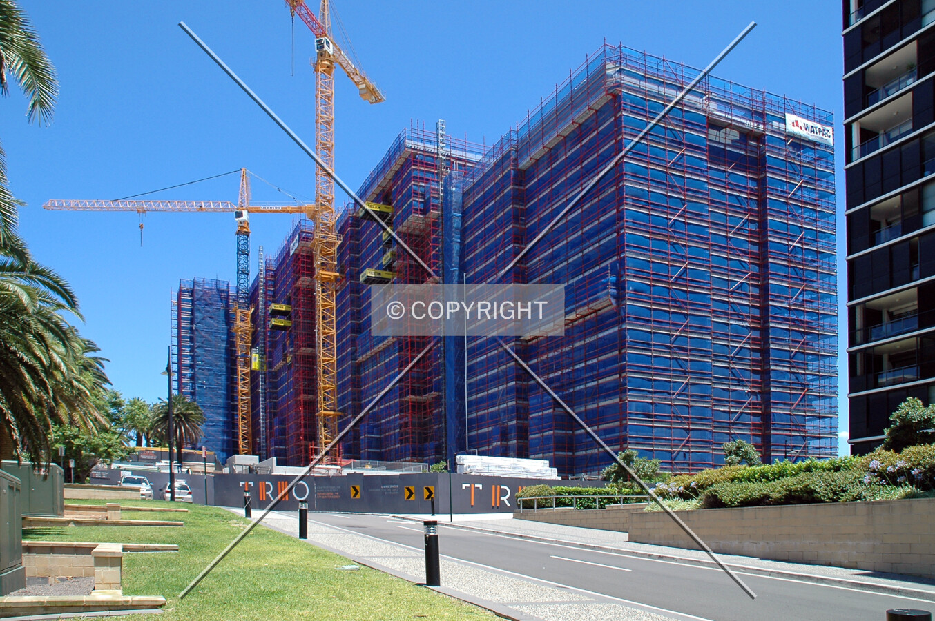 As seen from Alexandra Drive