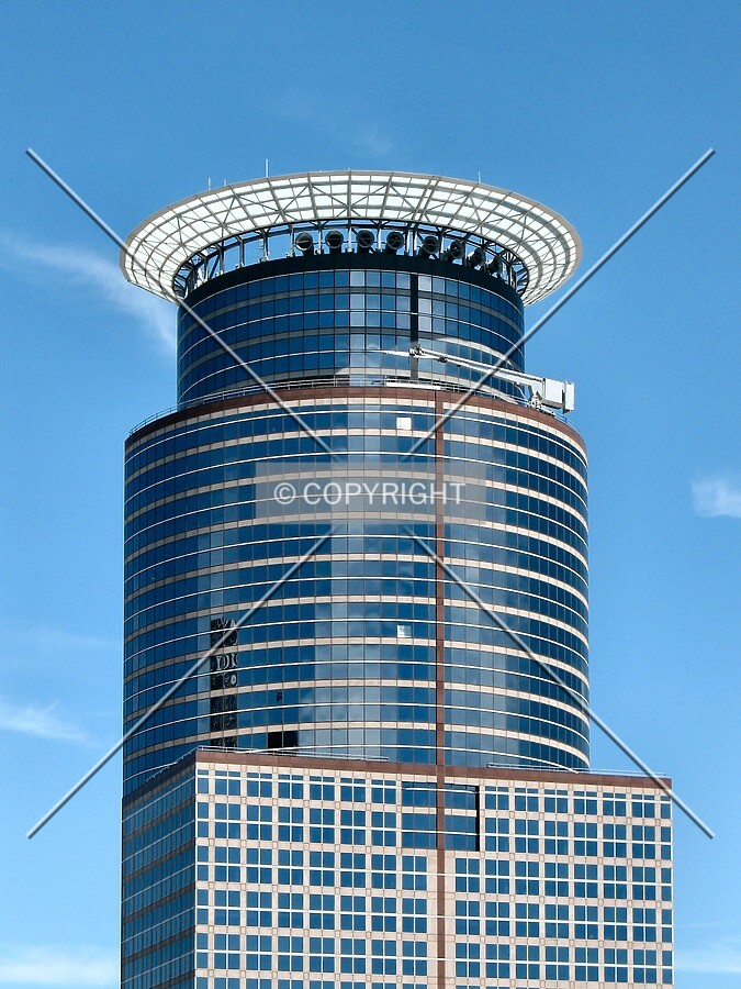 Top floors from the Foshay Tower Observation Deck