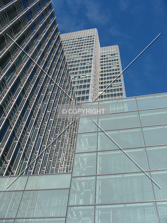Looking up from South Quay