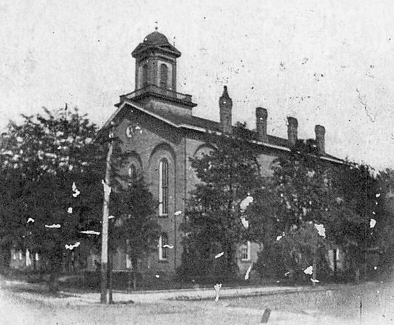 Vintage view from the west