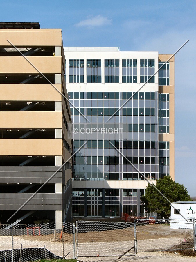 East end, from beyond the parking ramp