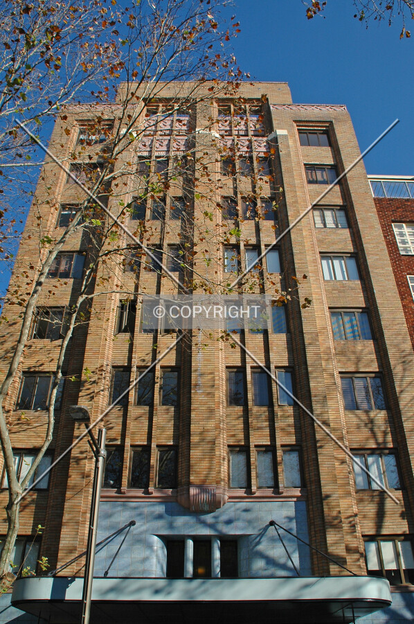 Looking up the east side