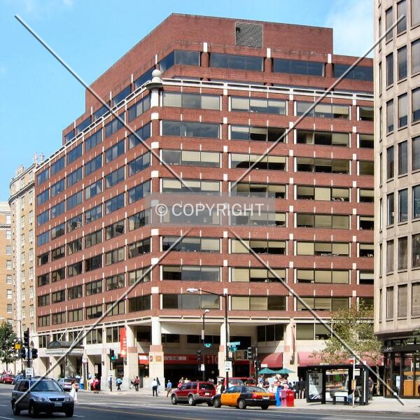 View to the north across Connecticut Avenue NW