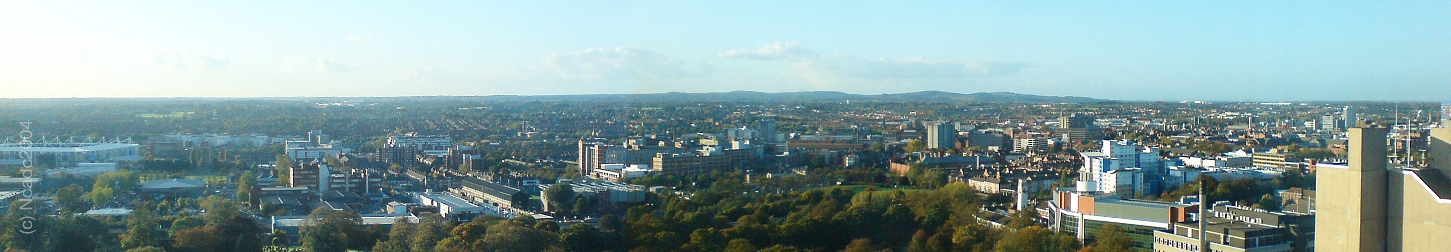 Panorama of Leicester