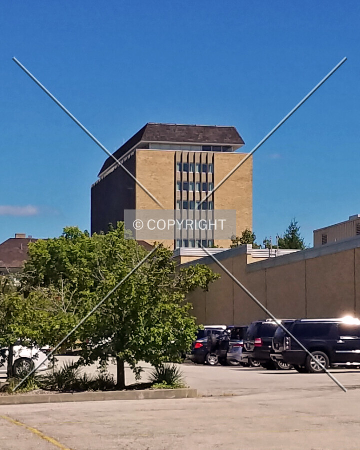 View from the northwest; July 29, 2017