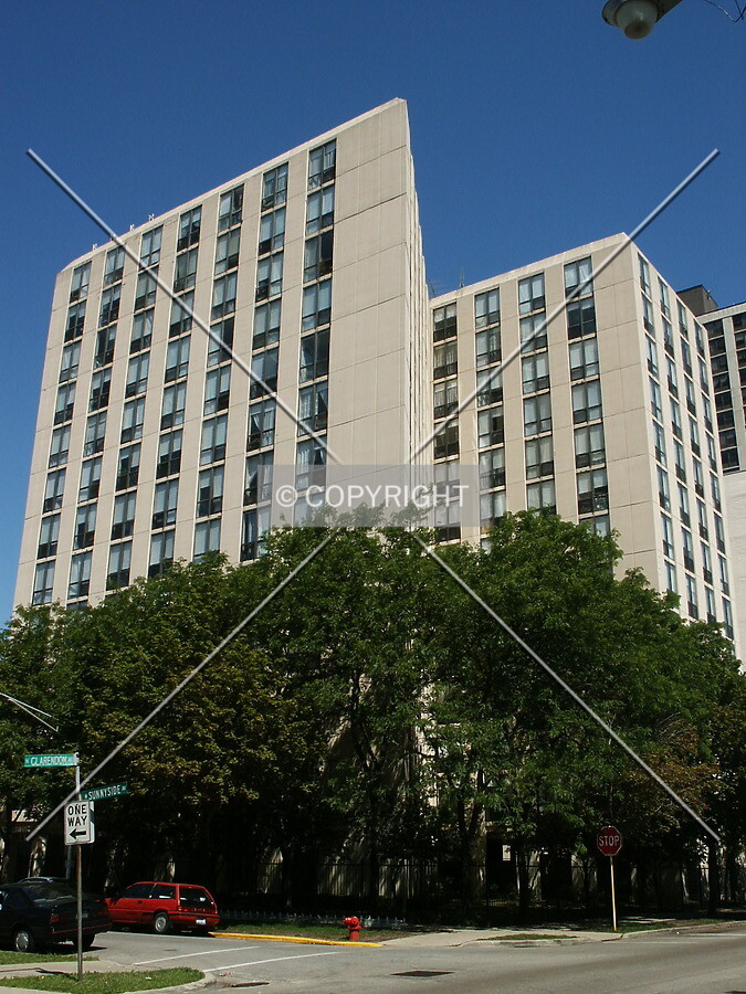 View from the southeast