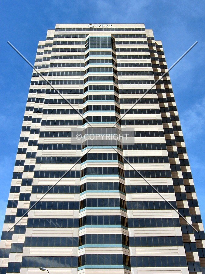 Looking up the southeast facade