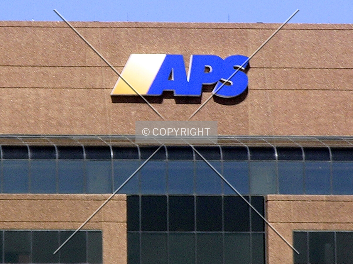 Signage atop the eastern side