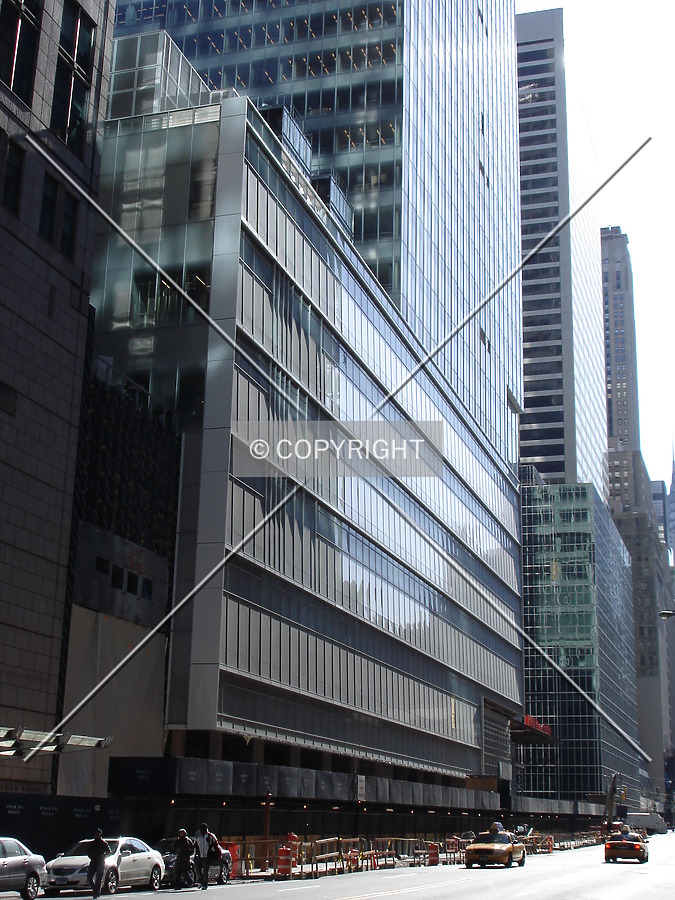 Base along 42nd Street