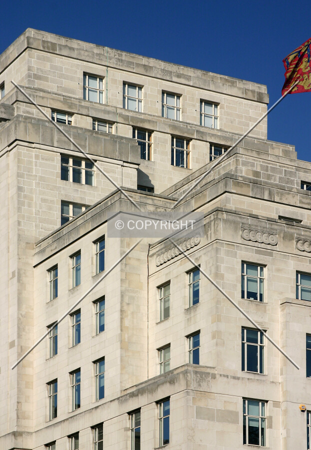 The south corner