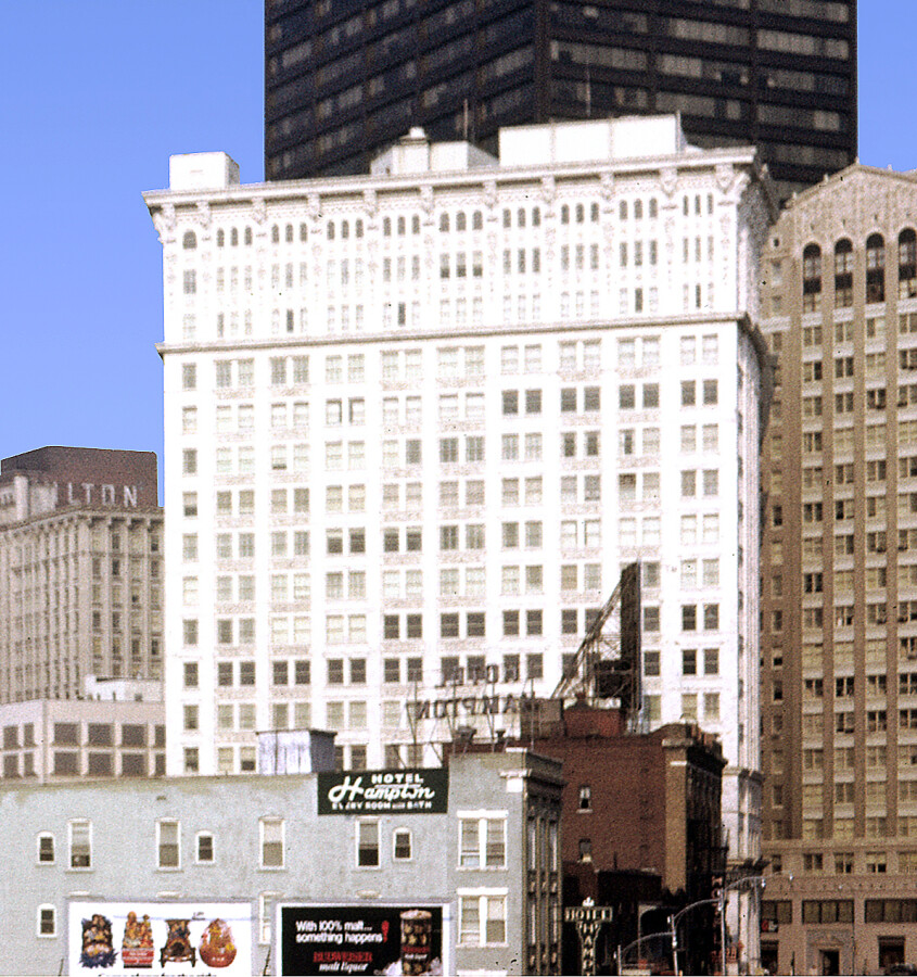Vintage view from the east
