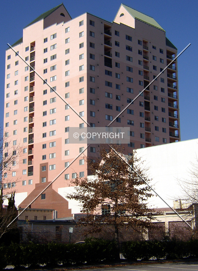Looking northwest from Reynolds Street