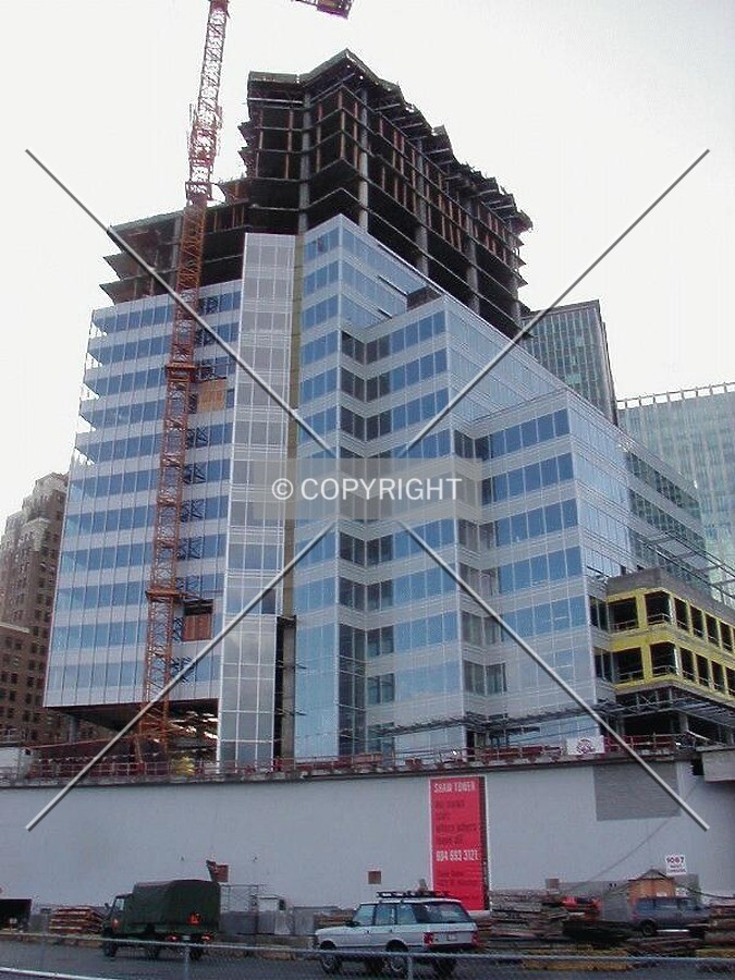 Progress on November 11, 2003 - north face going up
