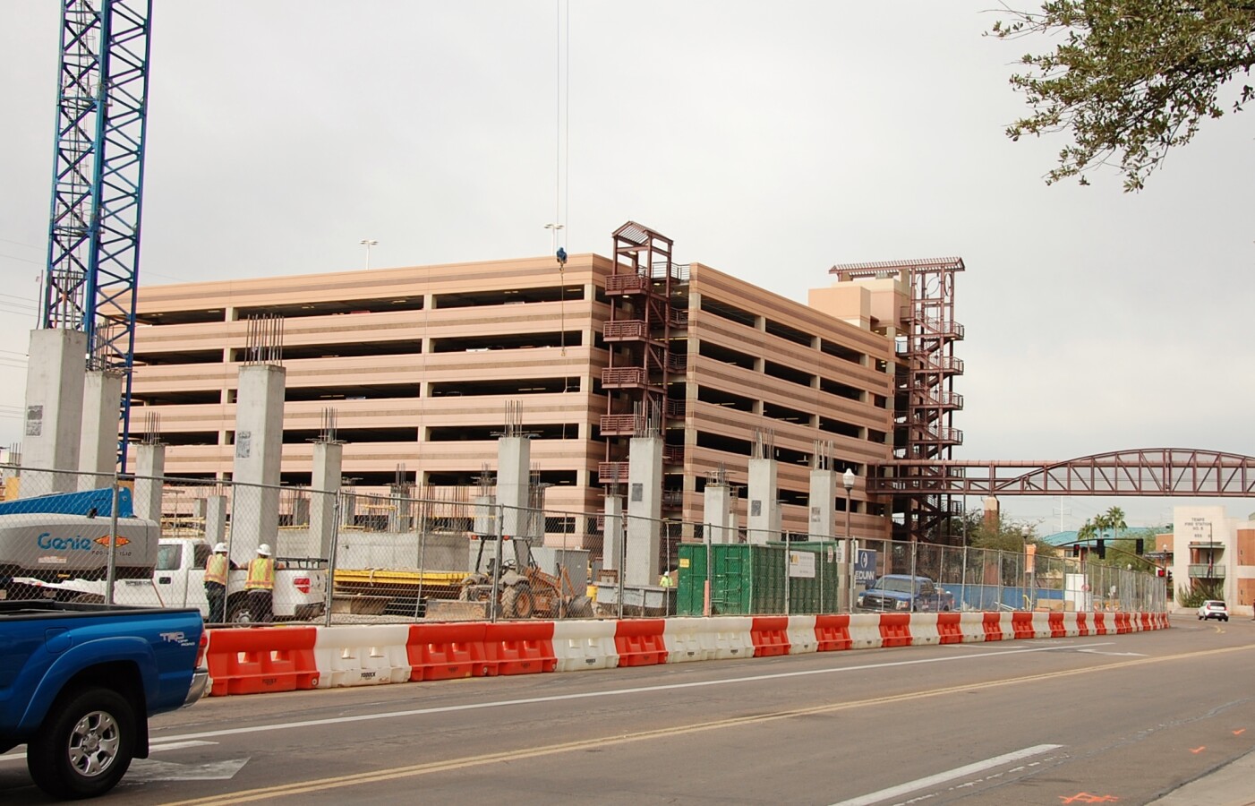 View from the southeast