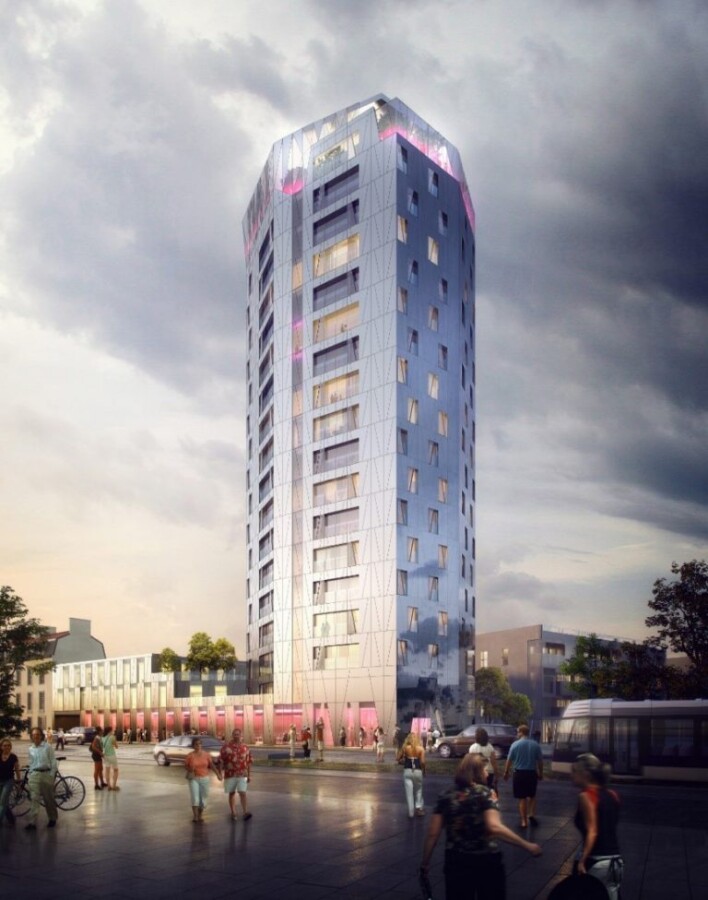 Second rendering of the project.