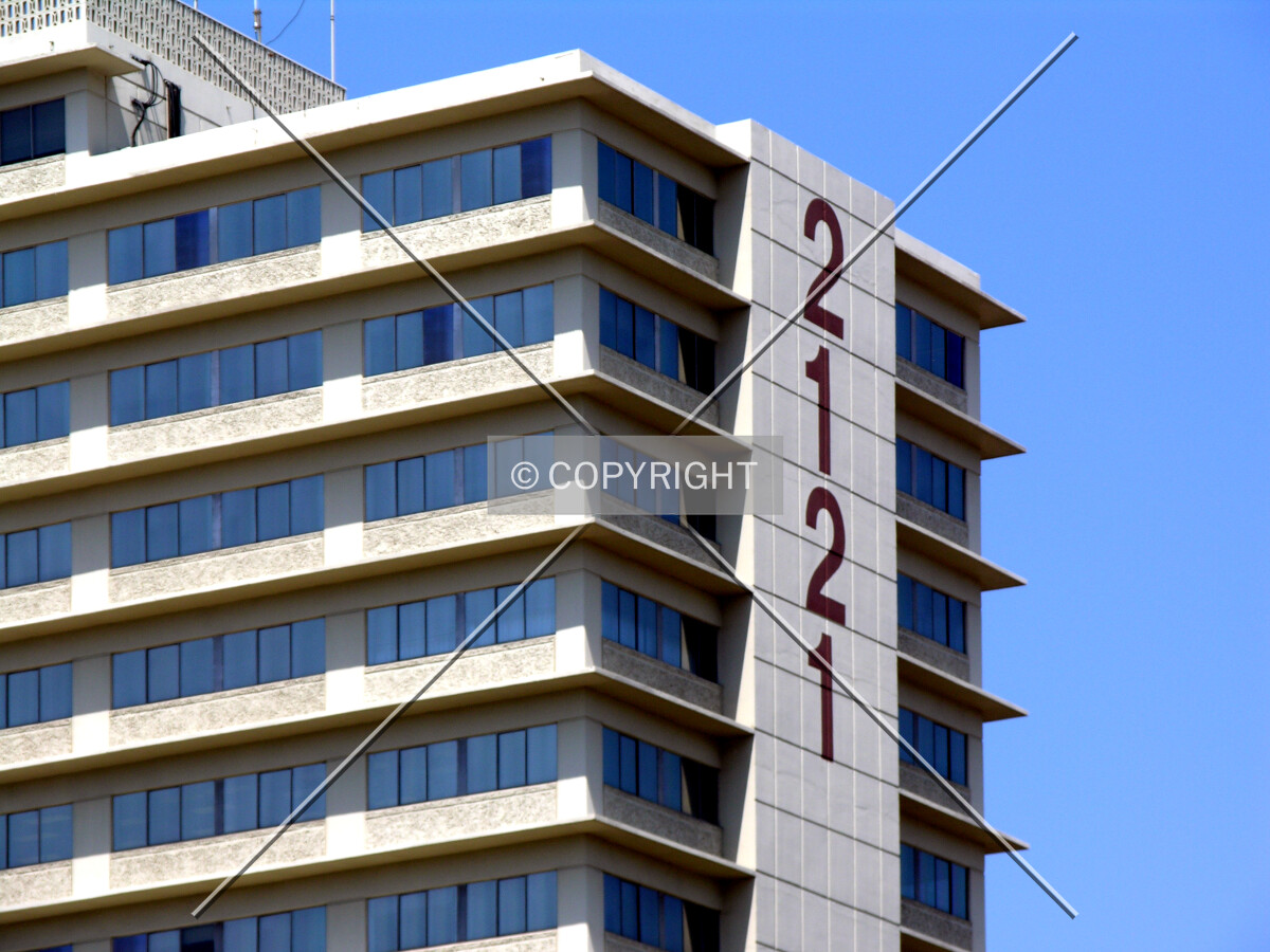 Signage on the eastern side