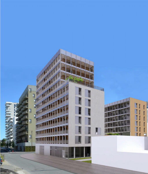 First rendering of the project.