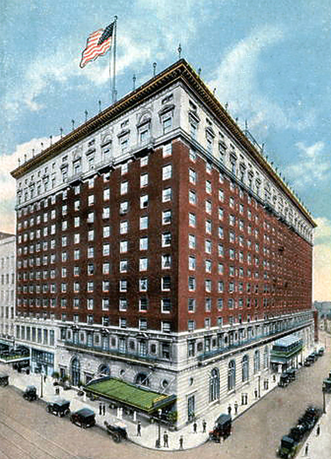 Vintage view from the southeast