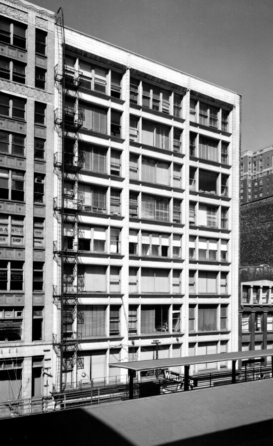 Vintage view from the southeat dated 1 August, 1963