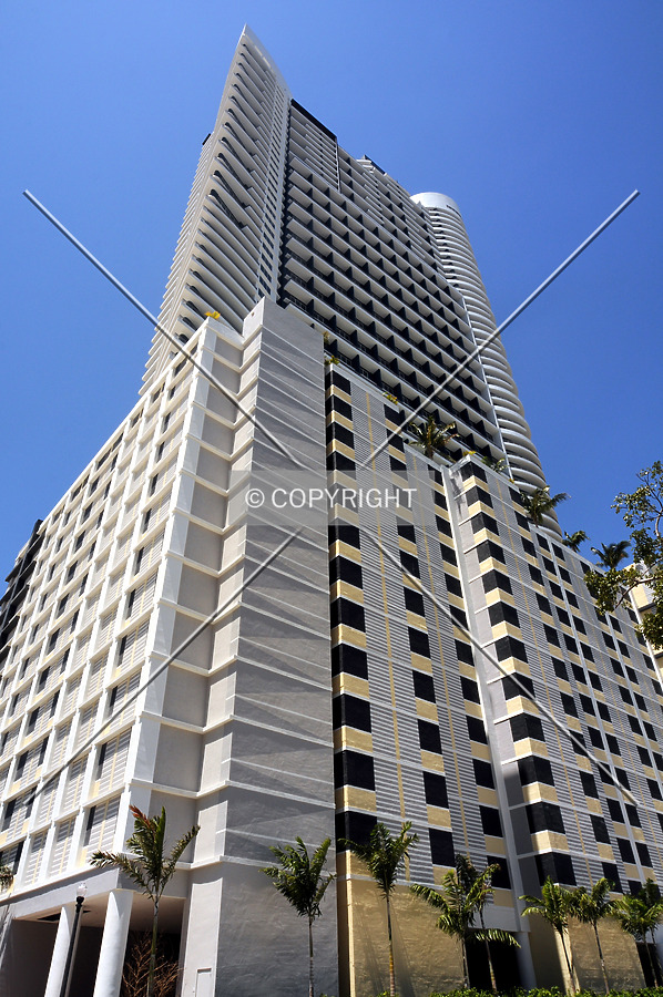 Looking up from the southeast