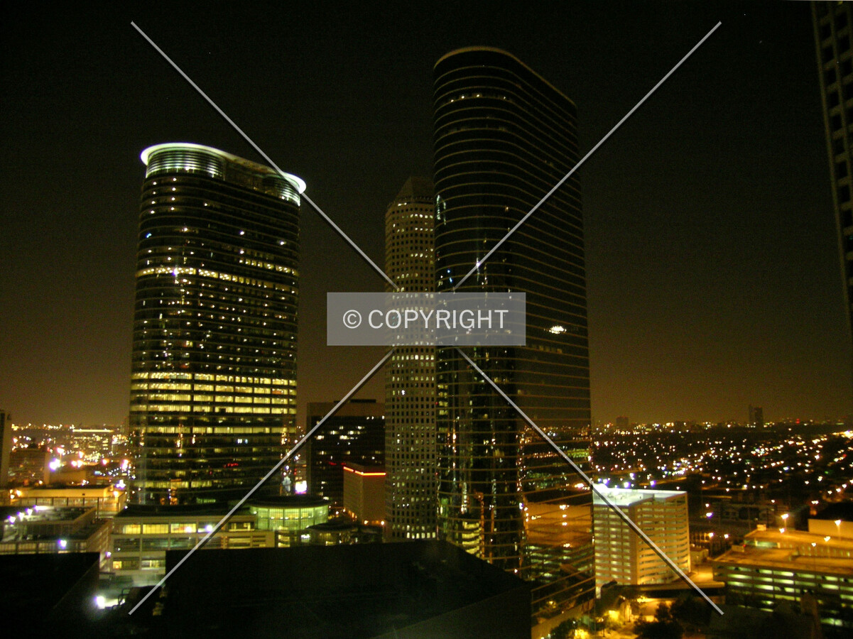 Downtown, as seen from the hotel