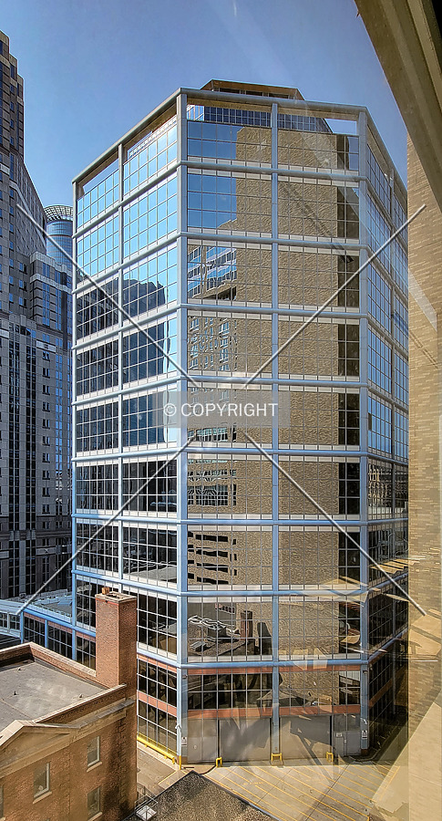 From the Hyatt Place swimming pool to the southwest; July 3, 2021