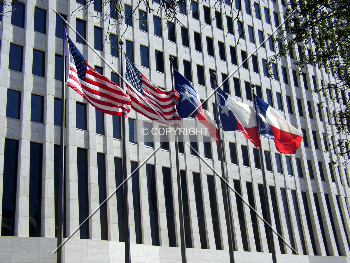 Flags adjacent to the Smith Street entrance