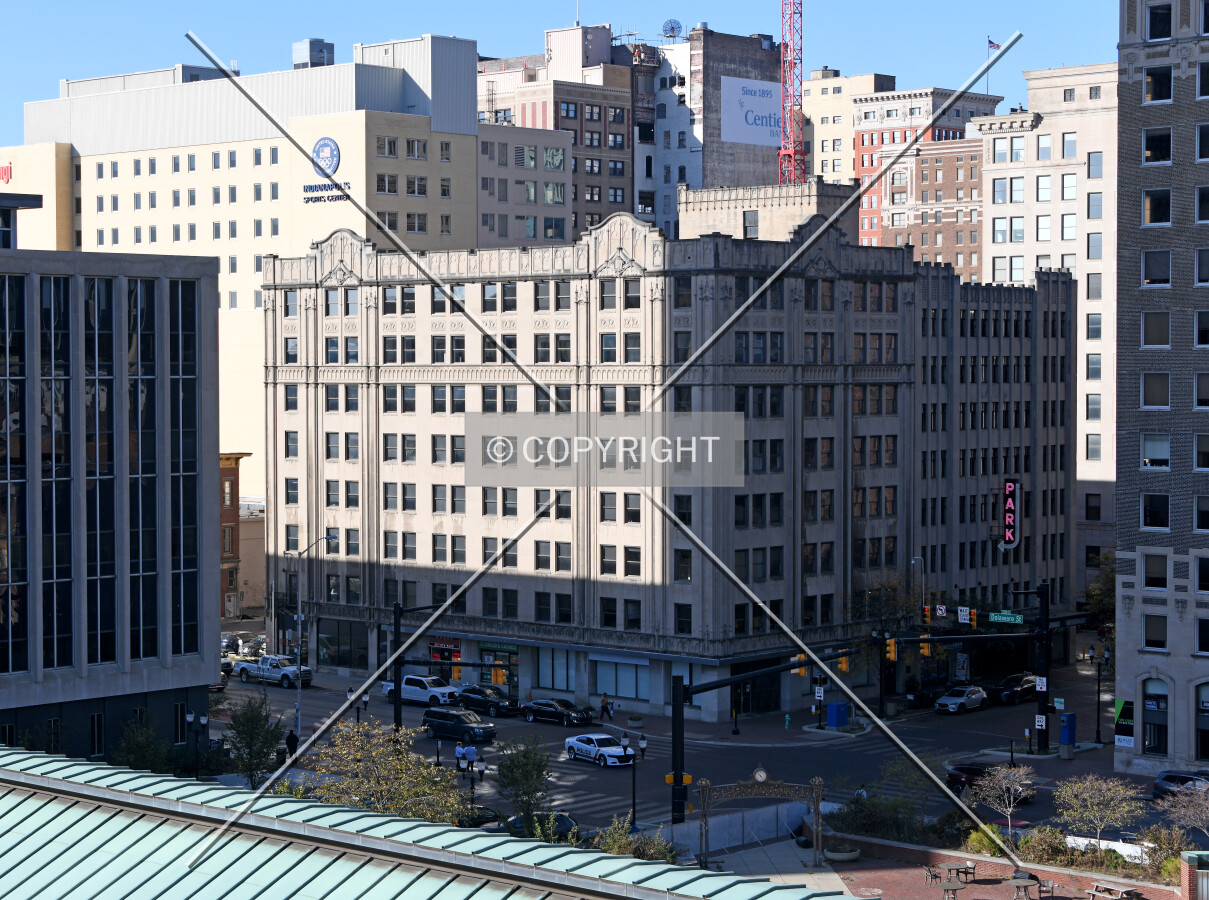 View from the northeast