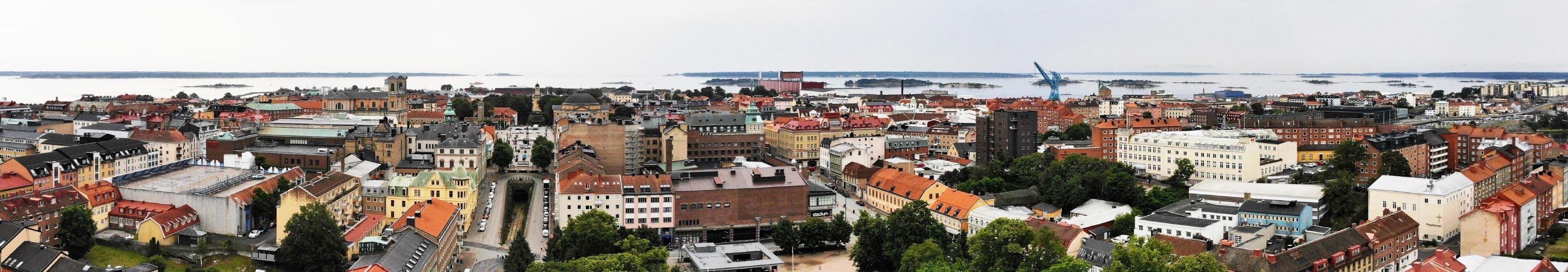 Panorama of Karlskrona