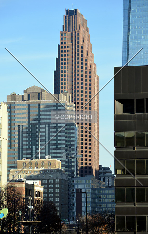 View from the west on Kennedy Boulevard