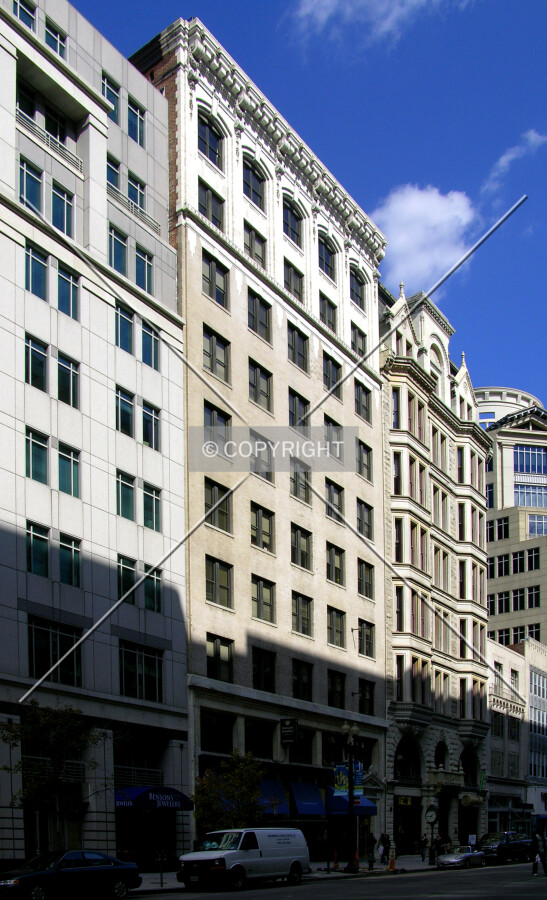 From the southwest across F Street