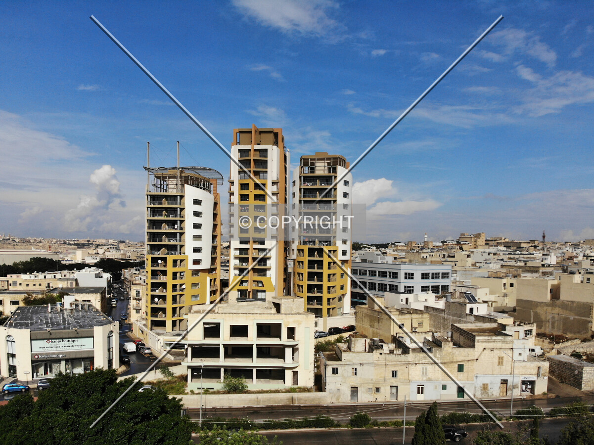 The A3 Towers complex in Paola (Malta)