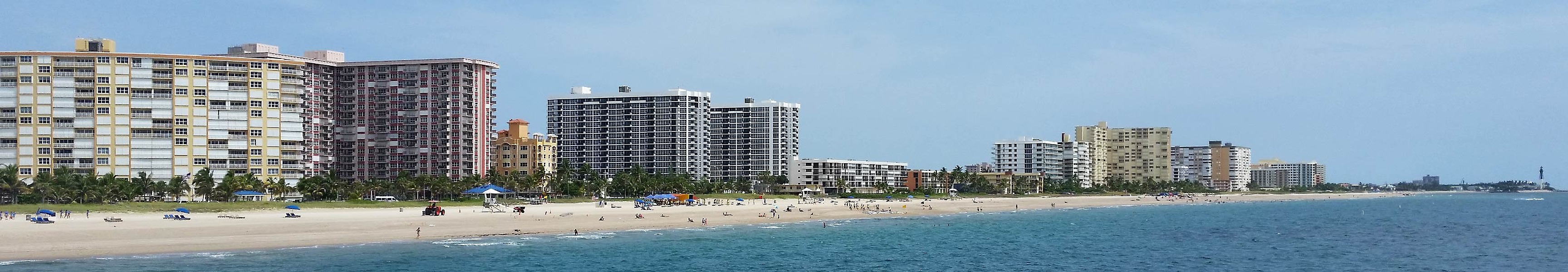Panorama of Pompano Beach