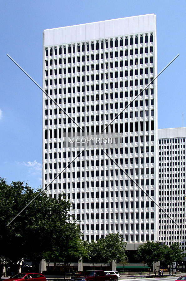 Looking southeast from across Peachtree Street NE