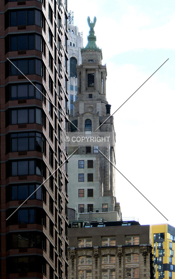 View from the northeast along William Street