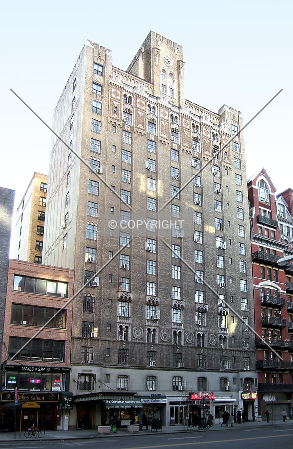 View from the northeast
