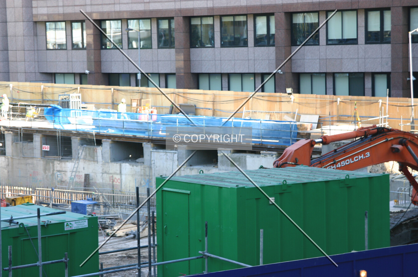 Overview from the CityPoint walkway